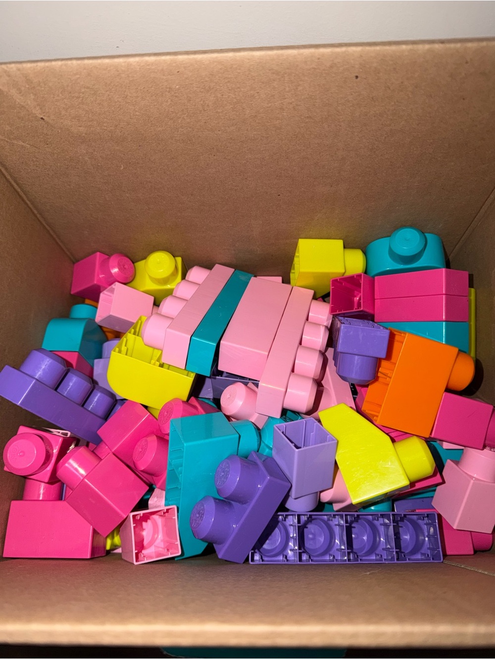 Colorful Mega Blocks Set